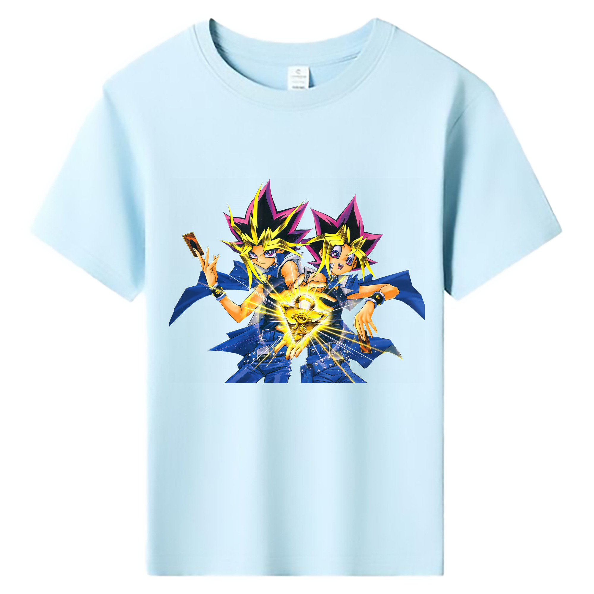 （画像用） 遊☆戯☆王 Yu-Gi-Oh! 綿100％キッズTシャツ（フロントプリント）